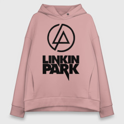 Женское худи Oversize хлопок Linkin Park