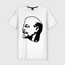 Мужская футболка хлопок Slim Ленин