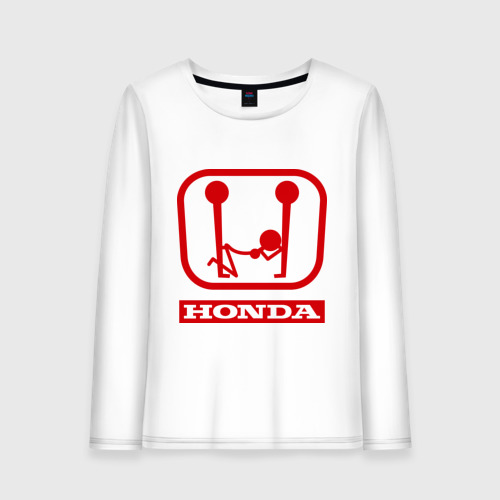 Женский лонгслив хлопок Honda эро