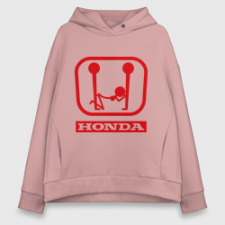 Женское худи Oversize хлопок Honda эро