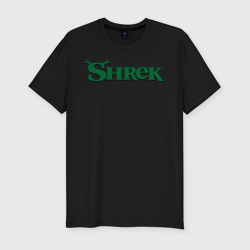 Shrek – Мужская футболка хлопок Slim с принтом купить