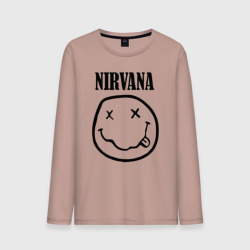 Мужской лонгслив хлопок Nirvana