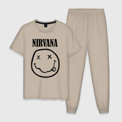 Мужская пижама хлопок Nirvana