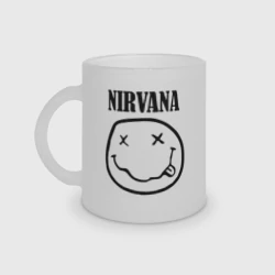 Кружка матовая стеклянная Nirvana