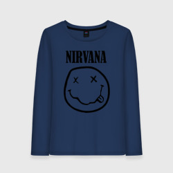 Женский лонгслив хлопок Nirvana