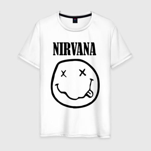 Мужская футболка хлопок Nirvana