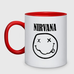 Кружка двухцветная Nirvana