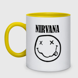 Кружка двухцветная Nirvana