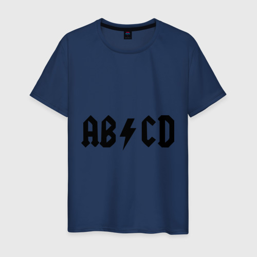 Мужская футболка хлопок ABCD