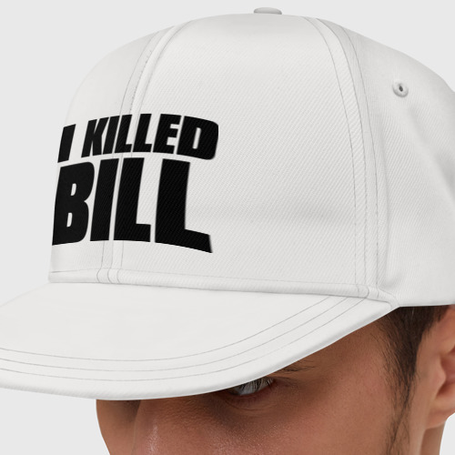 Кепка снепбек с прямым козырьком I killed bill