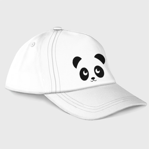 Бейсболка Мишка панда, цвет белый