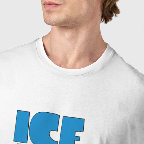 Мужская футболка хлопок Ice Age (2), цвет белый - фото 6