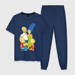 Мужская пижама хлопок The Simpsons 2