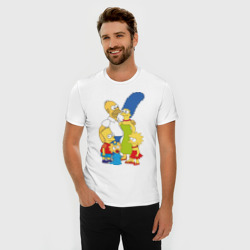 Мужская футболка хлопок Slim The Simpsons 2 - фото 2