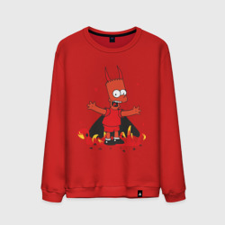 Мужской свитшот хлопок Bart Devil