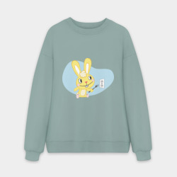 Мужской свитшот oversize без начеса хлопок Happy tree friend 1