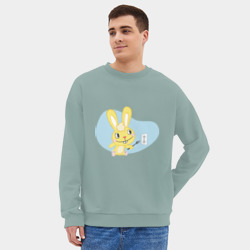 Мужской свитшот oversize без начеса хлопок Happy tree friend 1 - фото 2