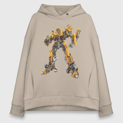 Женское худи Oversize хлопок Bumblebee