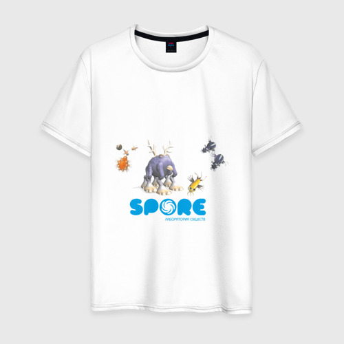 Мужская футболка хлопок Spore (3), цвет белый