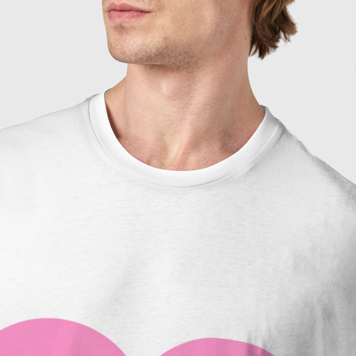 Мужская футболка хлопок Амур, цвет белый - фото 6