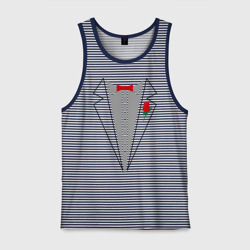 Мужская майка хлопок Cмокинг