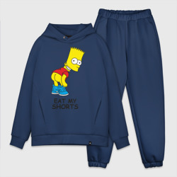 Мужской костюм oversize хлопок Eat my shorts