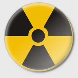 Значок Радиация