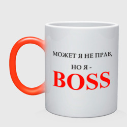 Кружка хамелеон Boss