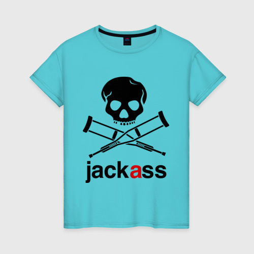 Женская футболка хлопок Jackass (Чудаки) Фото 01 Женская футболка хлопок Jackass (Чудаки) Фото 01
