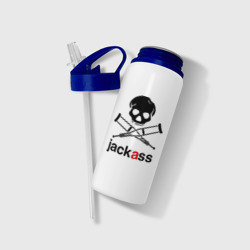 Бутылка для воды с трубочкой Jackass Чудаки - фото 2
