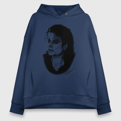 Женское худи Oversize хлопок Michael Jackson 6