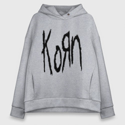 Женское худи Oversize хлопок Korn