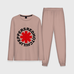 Мужская пижама с лонгсливом хлопок Red Hot Chili Peppers