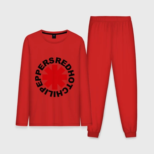 Мужская пижама с лонгсливом хлопок Red Hot Chili Peppers