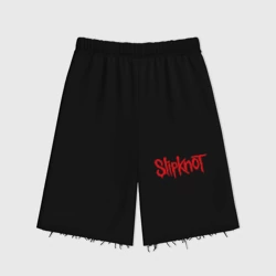 Женские шорты oversize футер хлопок Slipknot 1