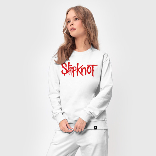 Женский костюм хлопок Slipknot 1, цвет белый - фото 5
