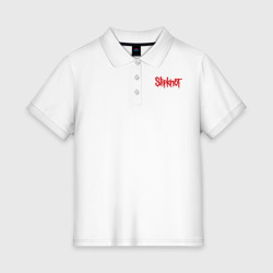 Женское поло хлопок Slipknot 1