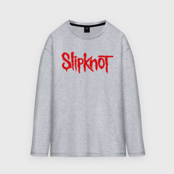 Мужской лонгслив oversize хлопок Slipknot 1