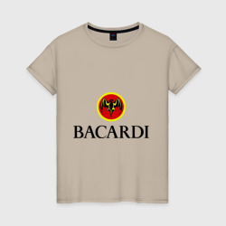 Женская футболка хлопок Bacardi