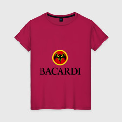 Женская футболка хлопок Bacardi