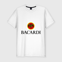 Мужская футболка хлопок Slim Bacardi