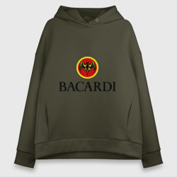 Женское худи Oversize хлопок Bacardi