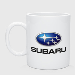 Кружка керамическая Subaru