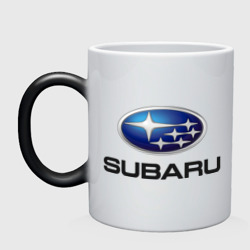 Кружка хамелеон Subaru