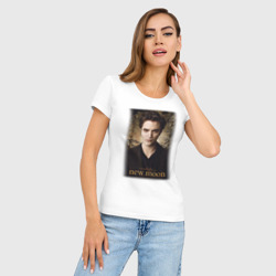 Женская футболка хлопок Slim Новолуние 2 - фото 2