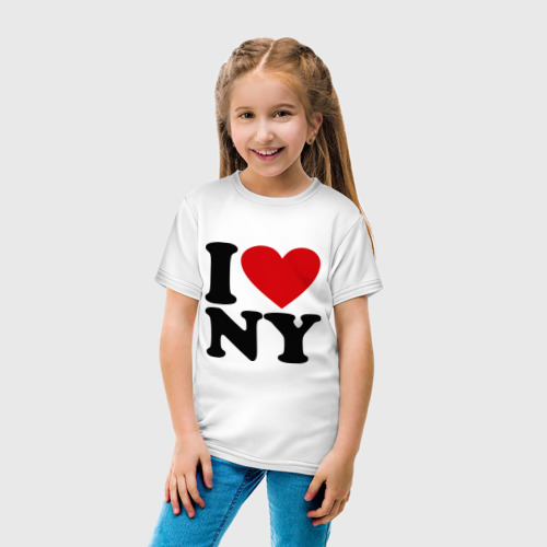 Детская футболка хлопок I love NY - фото 5