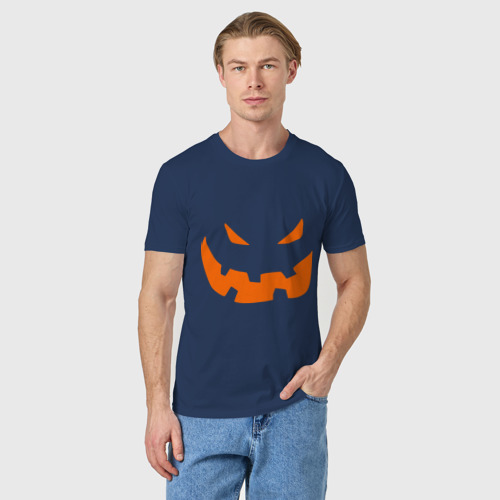 Мужская футболка хлопок Halloween smile - фото 3