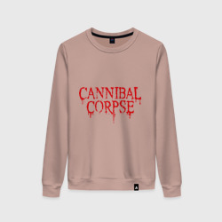 Женский свитшот хлопок Cannibal Corpse