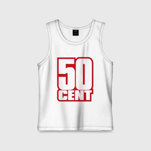 Детская Майка 50 cent (без рукавов, хлопок)