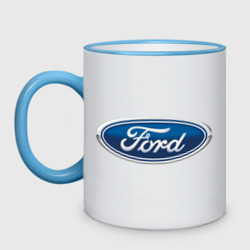 Кружка двухцветная Ford